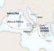 7-Day Mediterranean Splendor: Corfu, Sicily & Spain