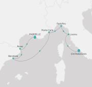 8 Nights Marseille to Civitavecchia Rome