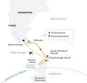 9 Nights Antarctic Express Sail South, Fly North