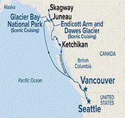 9 Nights Inside Passage (Vancouver to Seattle)