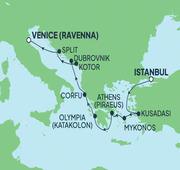9 Nights Voyage Greek Isles: Athens, Mykonos & Croatia