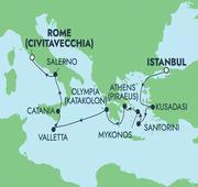 9 Nights Voyage Greek Isles: Santorini, Athens & Mykonos
