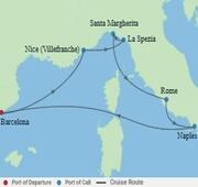 9 Nights Voyage Italian Riviera & France